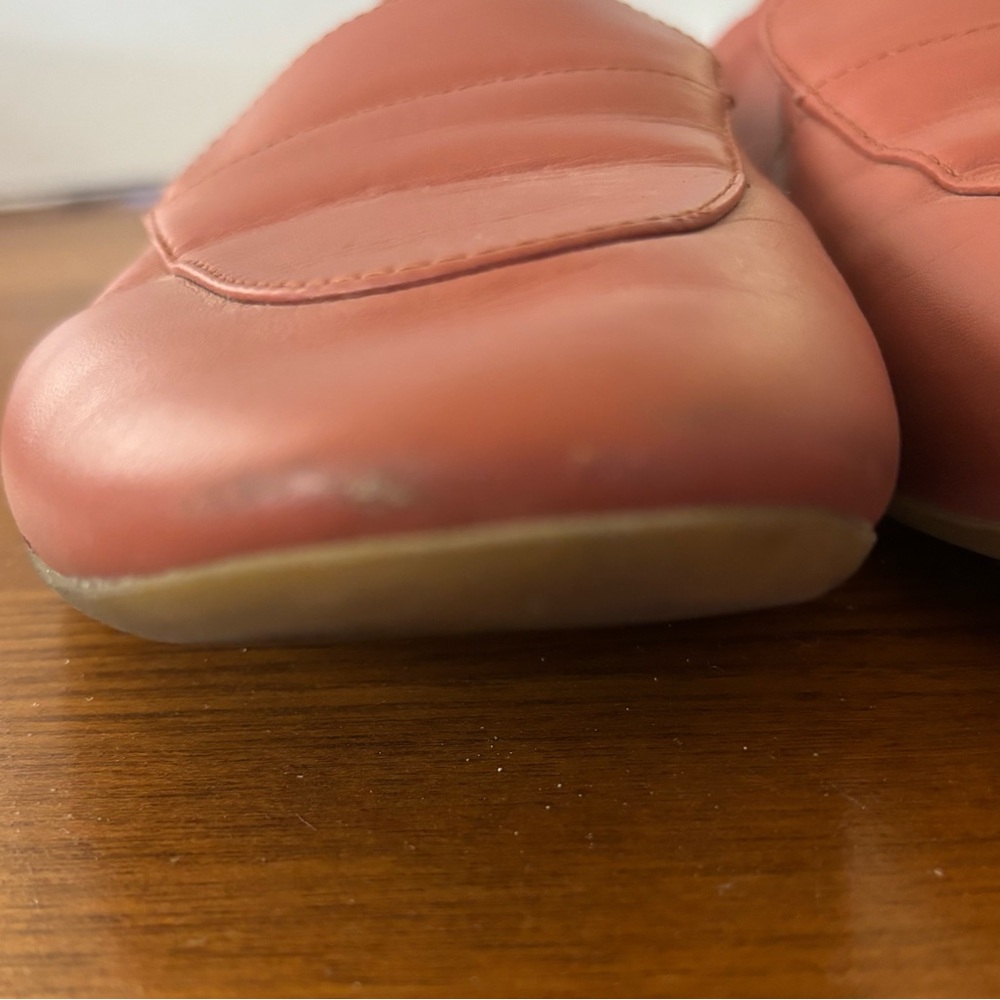 Everlane The Day Loafer Leather Dark Rose Pink Made in Italy - Size 10 - Picture 9 of 14